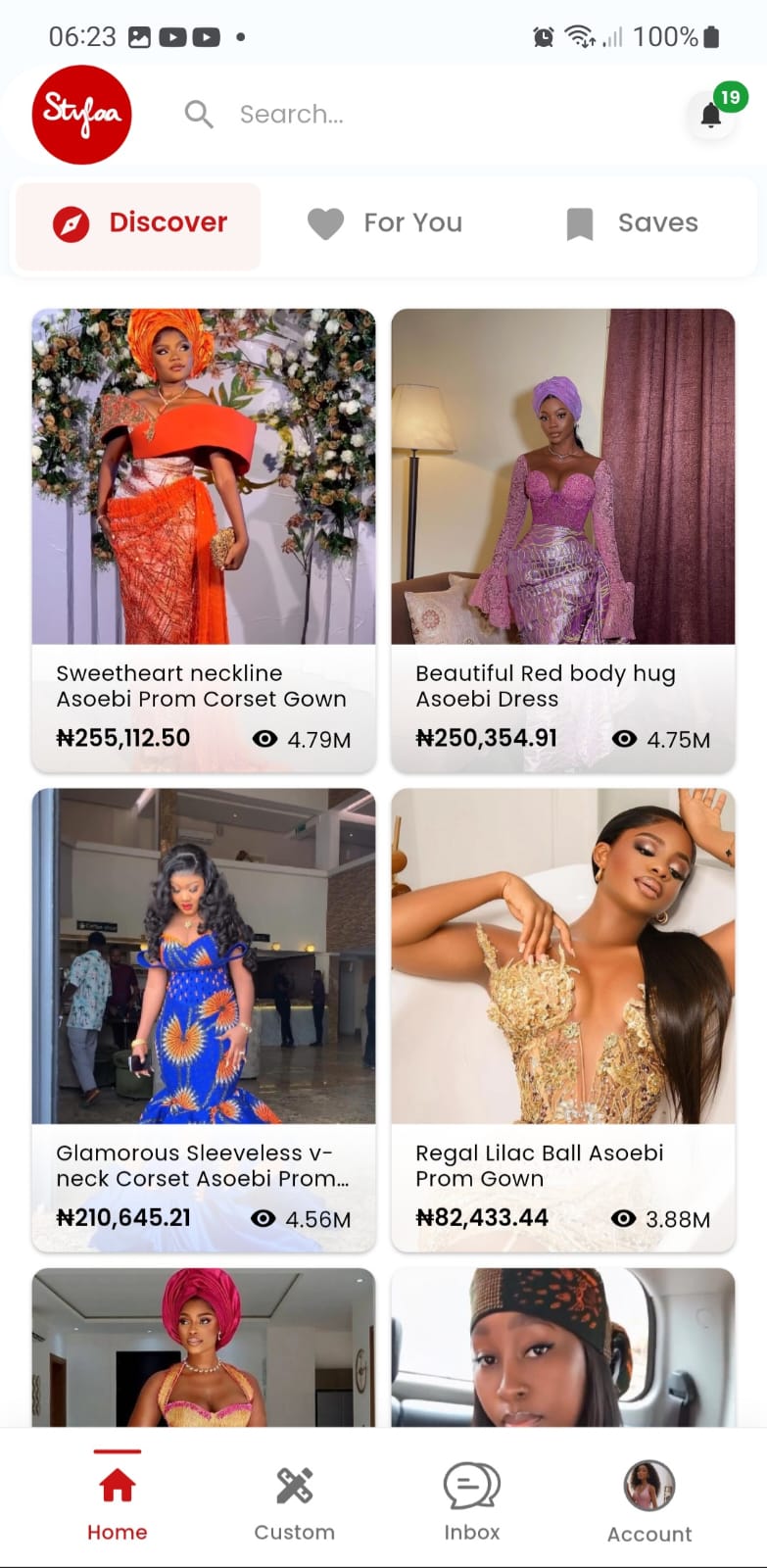 Stylaa social discovery feed